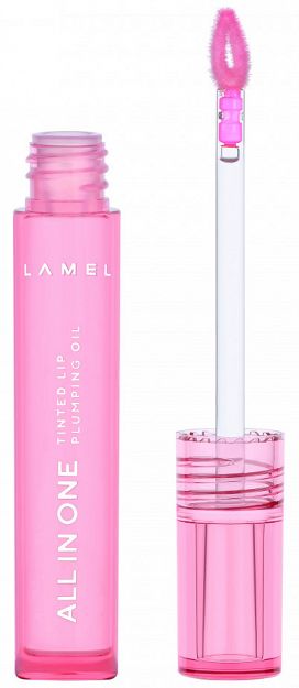 LAMEL All In One Oil OLEJEK DO UST 402 Pink Sparkle