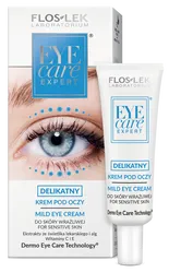 FLOSLEK Eye Care Expert DELIKATNY KREM POD OCZY ze świetlikiem i witaminą C 