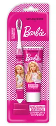 NATURAVERDE Barbie ZESTAW DO MYCIA ZĘBÓW