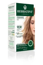 Naturalna Farba do włosów Herbatint • trwała • 9DR MIEDZIANY ZŁOTY BLOND • seria MIEDZIANO-ZŁOTA