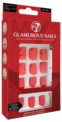 W7 Glamorous Nails SZTUCZNE PAZNOKCIE Red Carpet
