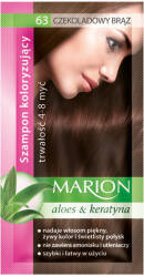 MARION szampon koloryzujący 63 CZEKOLADOWY BRĄZ od 4-8 myć