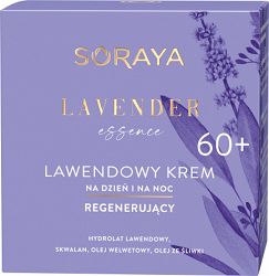 SORAYA Lavender LAWENDOWY KREM DO TWARZY 60+ regenerujący