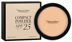 PIERRE RENE Compact Powder PUDER PRASOWANY SPF25 01 Cream