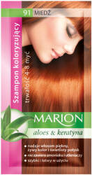 MARION szampon koloryzujący 91 MIEDŹ od 4-8 myć