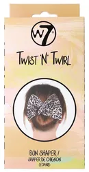 W7 Twist 'N' Twirl BUN SHAPER Leopard