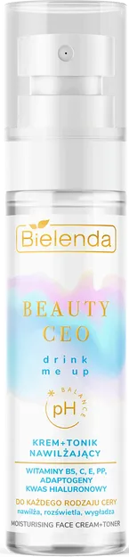 BIELENDA Beauty CEO KREM + TONIK NAWILŻAJĄCY Drink Me Up