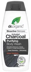 Dr.Organic ACTIVATED CHARCOAL żel do mycia ciała i włosów z ORGANICZNYM AKTYWNYM WĘGLEM rewitalizująco-oczyszczający
