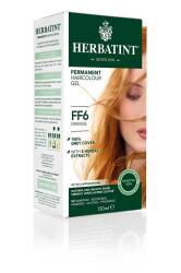 Naturalna Farba do włosów Herbatint • trwała • FF6 POMARAŃCZOWY • seria MODNY BŁYSK