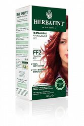 Naturalna Farba do włosów Herbatint • trwała • FF2 PURPUROWA CZERWIEŃ • seria MODNY BŁYSK