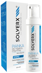 SOLVERX Atopic Skin PIANKA DO HIGIENY INTYMNEJ do skóry atopowej