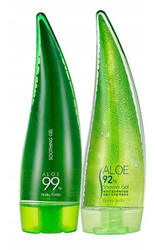 HOLIKA HOLIKA Aloe ZESTAW 2-elementowy ŻEL ALOESOWY 99% 250ml + ŻEL POD PRYSZNIC 92% 250ml