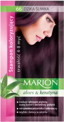 MARION szampon koloryzujący 66 DZIKA ŚLIWKA od 4-8 myć