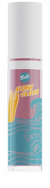 BELL Aloha Lip Gloss BŁYSZCZYK DO UST 01 Hawaii Pink