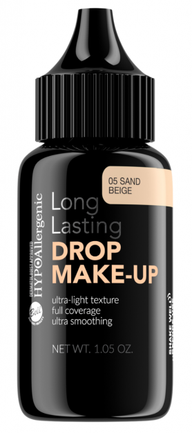 BELL Hypoallergenic PODKŁAD DO TWARZY Drop Make-Up 05 Sand Beige