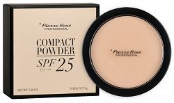 PIERRE RENE Compact Powder PUDER PRASOWANY SPF25 02 Basic