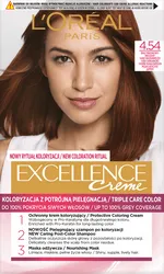 L’Oréal Excellence 4.54 BRĄZ MAHONIOWO-MIEDZIANY