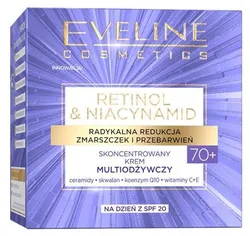 EVELINE Retinol & Niacynamid KREM NA DZIEŃ SPF20 70+