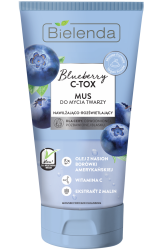 BIELENDA Blueberry C-Tox mus do mycia twarzy ROZŚWIETLAJĄCO-NAWILŻAJĄCY