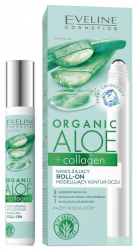 EVELINE Organic Aloe  + Collagen ROLL-ON POD OCZY 3w1