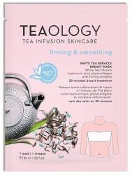 TEAOLOGY White Tea UJĘDRNIAJĄCA MASKA NA BIUST z naparem z białej herbaty