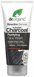 Dr.Organic ACTIVATED CHARCOAL żel do mycia twarzy z ORGANICZNYM AKTYWNYM WĘGLEM detoksykująco-oczyszczający