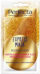 Perfecta Express Mask Koktajlowa Maska S.O.S rozświetlająca 8ml