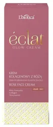 L'BIOTICA Eclat Glow Cream KREM KOLAGENOWY z różą