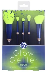 W7 GLOW GETTER Neon Brush Set ZESTAW PĘDZLI 5szt.
