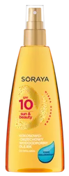 SORAYA Sun&Beauty KOKOSOWO-ORZECHOWY OLEJEK DO OPALANIA SPF10 wodoodporny