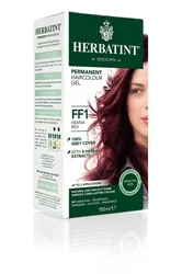 Naturalna Farba do włosów Herbatint • trwała • FF1 CZERWIEŃ HENNY • seria MODNY BŁYSK