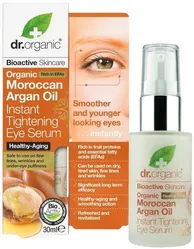 Dr.Organic ARGAN serum pod oczy z ORGANICZNYM MAROKAŃSKIM OLEJEM ARGANOWYM rewitalizująco-odmładzjące