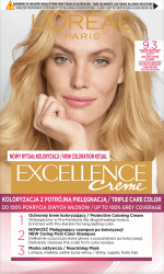 L’Oréal Excellence 9.3 BARDZO JASNY BLOND ZŁOCISTY