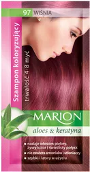 MARION szampon koloryzujący 97 WIŚNIA od 4-8 myć