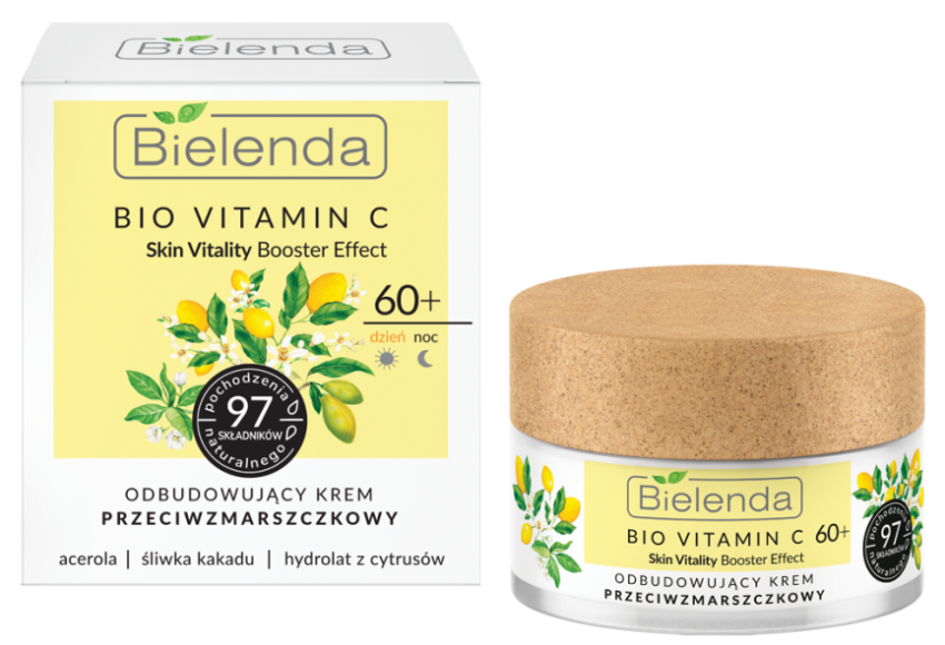 BIELENDA Bio Vitamin C KREM DO TWARZY 60+