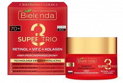 BIELENDA Super Trio KREM DO TWARZY 70+