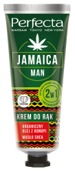 Perfecta Jamaica Man Krem do rąk intensywne nawilżenie i regeneracja 2w1 80ml