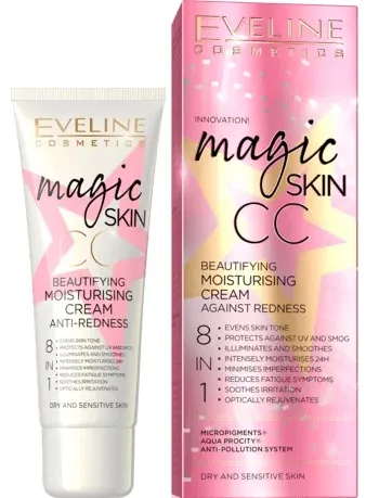 EVELINE Magic Skin KREM CC 8w1 cera sucha i wrażliwa