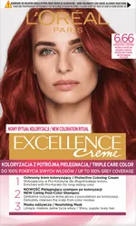 L’Oréal Excellence 6.66 INTENSYWNA CZERWIEŃ