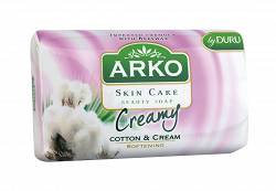 Arco Mydło w kostce nawilżające Creamy Cotton & Cream 90g