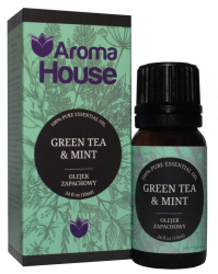 AROMA HOUSE olejek zapachowy GREEN TEA & MINT zielona herbata i mięta