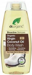 Dr.Organic VIRGIN COCONUT OIL płyn do mycia ciała i włosów z ORGANICZNYM OLEJKIEM KOKOSOWYM odżywczo-nawilżający