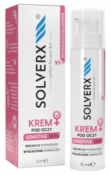 SOLVERX Sensitive Skin KREM POD OCZY do skóry wrażliwej