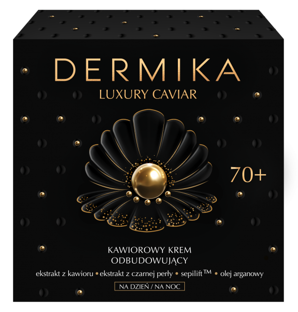 DERMIKA Luxury Caviar KREM ODBUDOWUJĄCY 70+