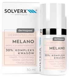 SOLVERX Dermopeel DERMOPEELING MELANO 30% skóra z przebarwieniami